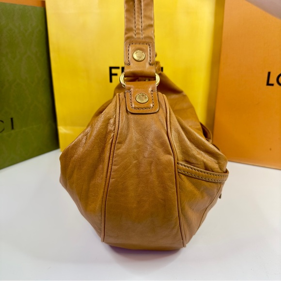 🌸 Marc by Marc Jacobs 🌸 Tab Boho Leather Hobo Shoulder Bag - Picture 4 of 8